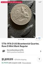 United states of america qurter dollar, Postzegels en Munten, Munten | Amerika, Ophalen