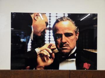 Glas schilderij van The Godfather beschikbaar voor biedingen