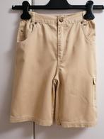 Beige bermuda met elastiek in de rug, 128, Kinderen en Baby's, Kinderkleding | Maat 128, Ophalen of Verzenden, Zo goed als nieuw