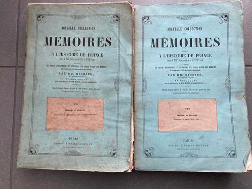 Des memoires relatifs a l’Histoire de France, Livres, Littérature, Enlèvement ou Envoi