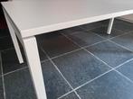 Witte tafel, Ophalen, 50 tot 100 cm, Zo goed als nieuw, Vijf personen of meer