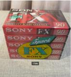 5 Nieuwe Sony FX 90 Cassettebandjes - SEALED, Cd's en Dvd's, Ophalen of Verzenden, Nieuw in verpakking