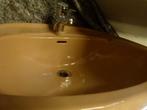 vintage wastafel lavabo Caramel 70er jaren, Ophalen, Huis en Inrichting