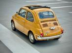 Fiat 500L - 1971 - Volledig gerestaureerd!, 4 zetels, Achterwielaandrijving, Zwart, Overige kleuren