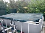 intex zwembad met warmte pomp + pomp, Tuin en Terras, Gebruikt, 200 tot 300 cm, Rechthoekig, Ophalen
