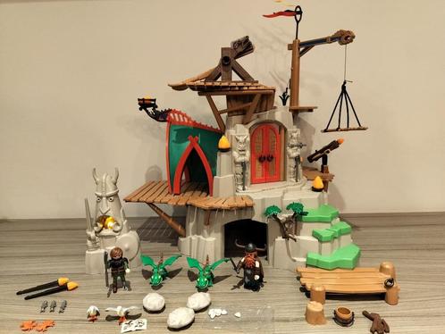 Playmobil - Dragons - Berk (9243), Kinderen en Baby's, Speelgoed | Playmobil, Zo goed als nieuw, Complete set, Ophalen