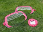 2 voetbalgoaltjes, Kinderen en Baby's, Speelgoed | Buiten | Actiespeelgoed, Ophalen, Zo goed als nieuw