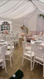 Partytent 5x6 meter te huur – stevig & waterdicht, Tuin en Terras, Partytenten, Ophalen, Zo goed als nieuw, Partytent