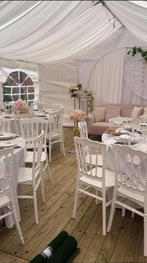 Partytent 5x6 meter te huur – stevig & waterdicht, Tuin en Terras, Partytenten, Zo goed als nieuw, Partytent, Ophalen