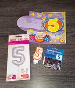Lot Verjaardag 5 jaar, Ophalen of Verzenden, Nieuw