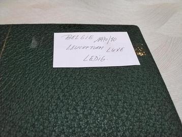 BELGIQUE album vide Leuchtturm LUXE 1970/80, Enlèvement ou Envoi