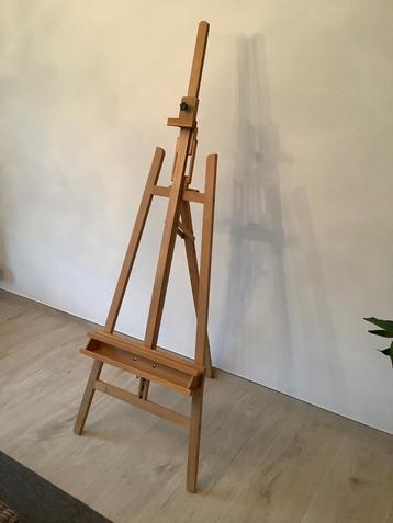 Schildersezel beukenhout groot model 9 stuks beschikbaar voor biedingen
