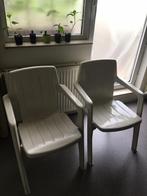 2 chaises de jardin JARDIN, Jardin & Terrasse, Synthétique, Empilable, Utilisé, Enlèvement ou Envoi