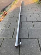 Inox trapleuning - met muurbevestiging - 3m60, Ophalen, Zo goed als nieuw