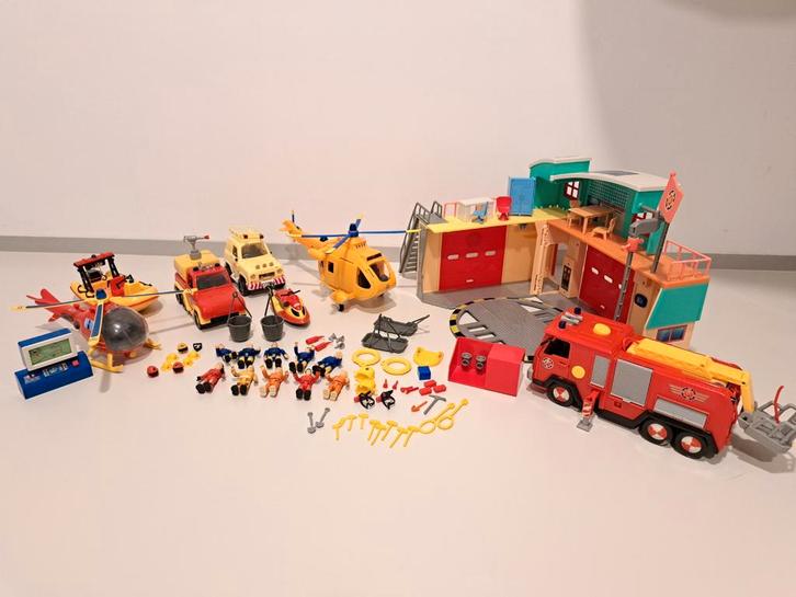 Brandweerman Sam set, Kinderen en Baby's, Speelgoed | Actiefiguren, Ophalen