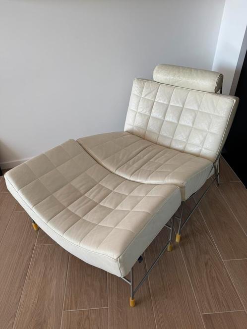 Zetel Leolux Volare, Huis en Inrichting, Zetels | Zetels en Chaises Longues, Gebruikt, Eenpersoons, Minder dan 150 cm, 125 tot 150 cm