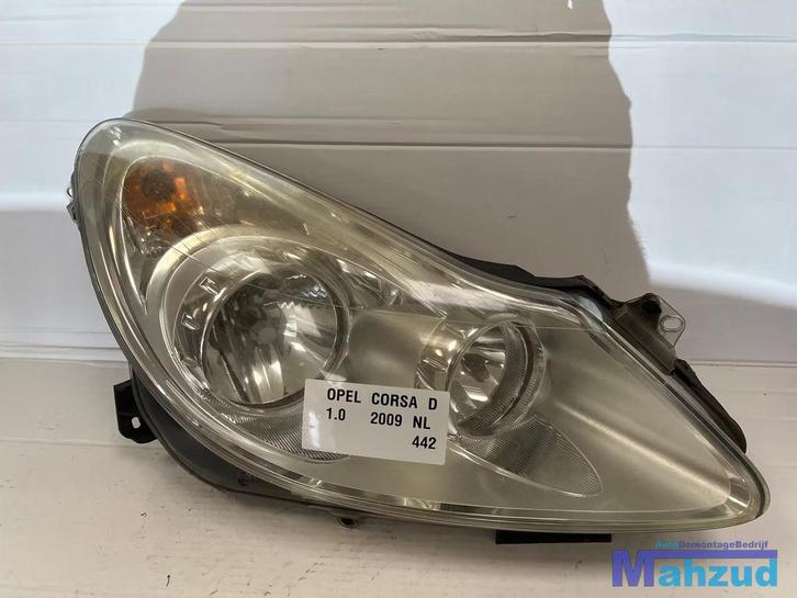 OPEL CORSA D rechts koplamp 2005-2011, Auto-onderdelen, Verlichting, Opel, Gebruikt