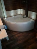 Hoekbad, Doe-het-zelf en Bouw, Sanitair, Ophalen, Zo goed als nieuw, Chroom, Bad