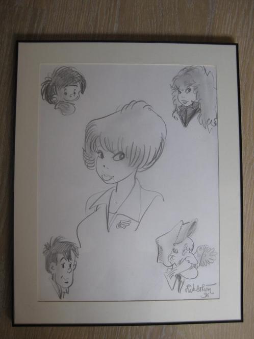 Walthéry superbe original de Natacha, Rubine etc.., Boeken, Stripverhalen, Nieuw, Eén stripboek, Ophalen