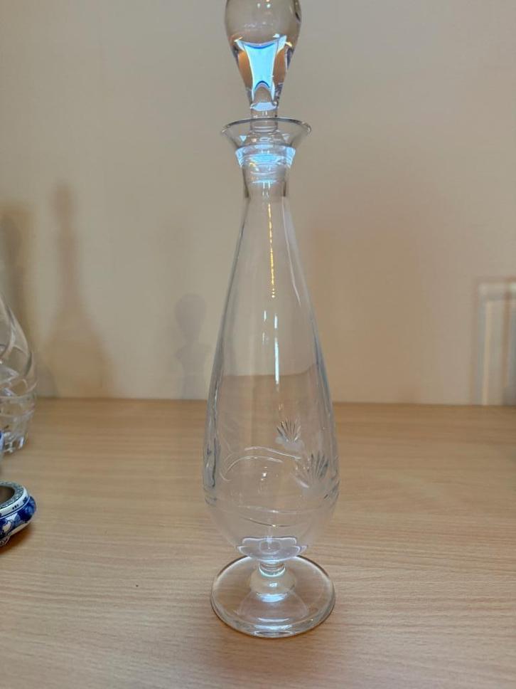 Sierborden, vaasje, theehouder, vaasje glazen karaffen, Antiek en Kunst, Curiosa en Brocante, Ophalen