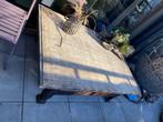 Terras tafel, Tuin en Terras, Ophalen, Gebruikt, Rechthoekig, Hout