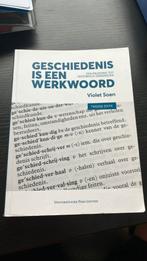 Violet Soen - Geschiedenis is een werkwoord, Boeken, Ophalen, Gelezen, Hoger Onderwijs, Violet Soen