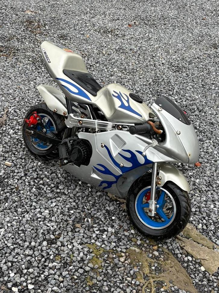 Mini moto / pocket bike a redemarrer, Vélos & Vélomoteurs, Cyclomoteurs | Marques Autre, Comme neuf, Enlèvement