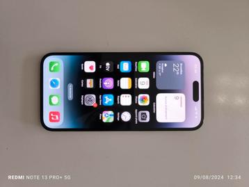 iPhone 14 pro max 256gb (onder garantie +-1 jaar!) beschikbaar voor biedingen