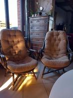 2 rotan zetels, Tuin en Terras, Ophalen, Rotan