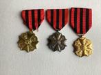 3 Burgerlijke medailles, Ophalen of Verzenden, Brons