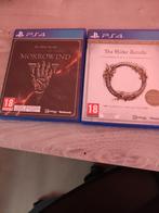The Elder Scrolls online + DLC morrowind, Consoles de jeu & Jeux vidéo, Jeux | Sony PlayStation 4, Comme neuf, Enlèvement