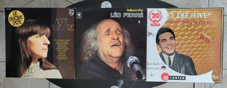 Lot disques vinyles 33 tours, Cd's en Dvd's, Vinyl | Overige Vinyl, Gebruikt, Ophalen