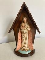 Kapel met beeld Maria (34,5 cm), Ophalen of Verzenden