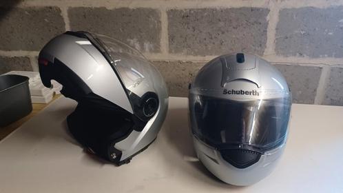 Casque moto Schuberth, quasi neuf. taille 55, Motoren, Kleding | Motorhelmen, Systeemhelm, S, Overige merken, Nieuw zonder kaartje