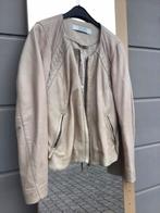 Beige vest in schaapsleder, Kleding | Dames, Ophalen, Beige, Maat 46/48 (XL) of groter, Nieuw