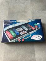 Pokerset met 300 chips in koffer, Ophalen of Verzenden, Nieuw