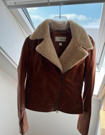 Lederen Jas De Corp by Espirit - maat: 38 - 30€ beschikbaar voor biedingen