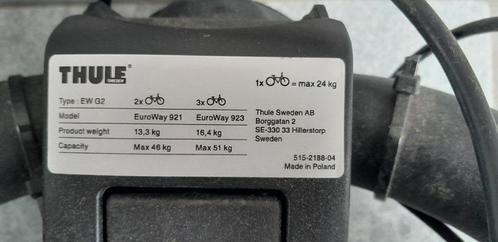 fietsdrager, Auto diversen, Fietsendragers, Gebruikt, Trekhaakdrager, 2 fietsen, Brede banden, Ophalen
