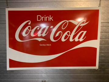 Emaille reclamebord COCA-COLA Germany jaren 70 beschikbaar voor biedingen