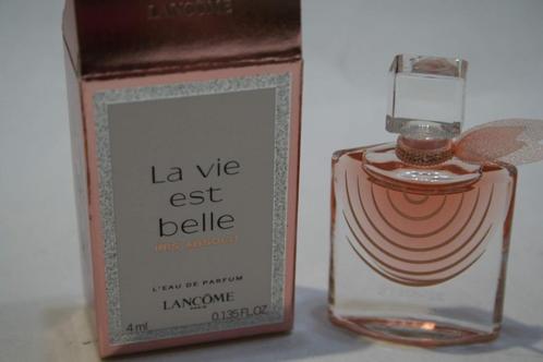 Lancôme "la Vie est belle, Iris Absolu" 4ml EdP Nieuw O.V., Verzamelen, Parfumverzamelingen, Nieuw, Miniatuur, Ophalen of Verzenden