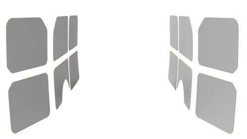 Zijwandbescherming HDF Fiat Ducato  L4H2, Enkele schuifdeur, Auto-onderdelen, Interieur en Bekleding, Fiat, Nieuw, Ophalen