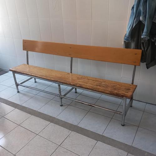 Banc vintage Seeuws & Fils - Swan (Deinze) 1956, Antiek en Kunst, Antiek | Meubels | Stoelen en Sofa's, Ophalen