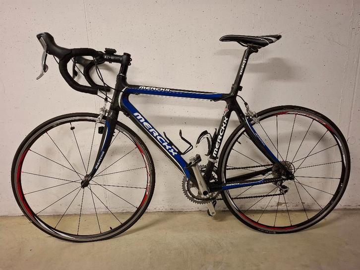 Eddy Merckx racefiets full carbon, Fietsen en Brommers, Fietsen | Racefietsen, Zo goed als nieuw, Heren, Overige merken, 15 tot 20 versnellingen