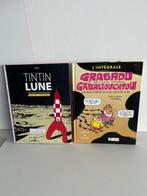 Lot Bd intégrale + Tintin et la lune, Ophalen of Verzenden, Zo goed als nieuw, Meerdere stripboeken
