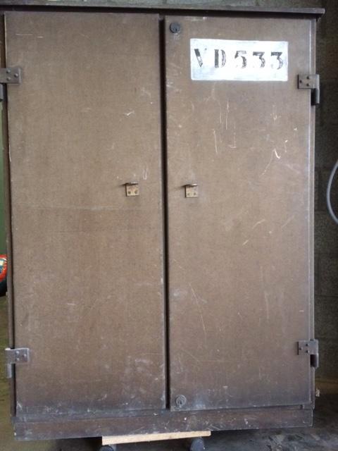 Industriële kast / Aluminium kast / elektriciteitskast, Huis en Inrichting, Kasten | Overige, Gebruikt, Ophalen of Verzenden