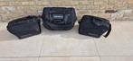 2 tassen voor zijkoffers en 1 tas voor de topcase, Motoren, Ophalen, Zo goed als nieuw