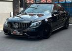 Mercedes-Benz C63 S AMG/BLACK Edition/Pano/LED/volledig, Auto's, Mercedes-Benz, Automaat, Zwart, Leder, Berline