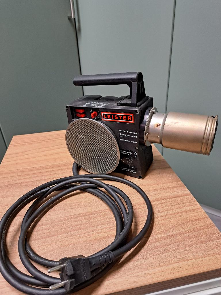 Leister Hotwind S warmeluchtblazer, Zakelijke goederen, Machines en Bouw | Industrie en Techniek, Ophalen