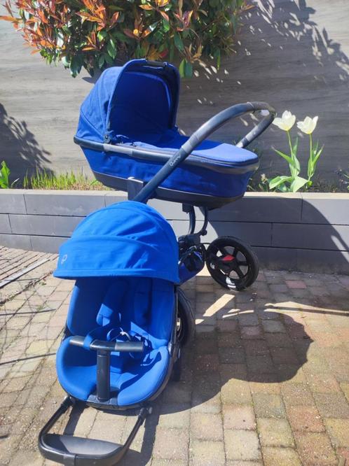 Kinderwagen 3 in 1, Kinderen en Baby's, Kinderwagens en Combinaties, Gebruikt, Kinderwagen, Quinny, Met autostoeltje, Met reiswieg