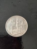 Munt stuk 50 frank, Postzegels en Munten, Munten | België, Ophalen